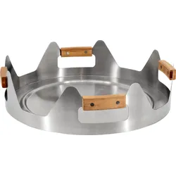 Petromax Pyron Deckel Edelstahl multifunktionaler Feuertonnen Deckel 40 kg belastbar