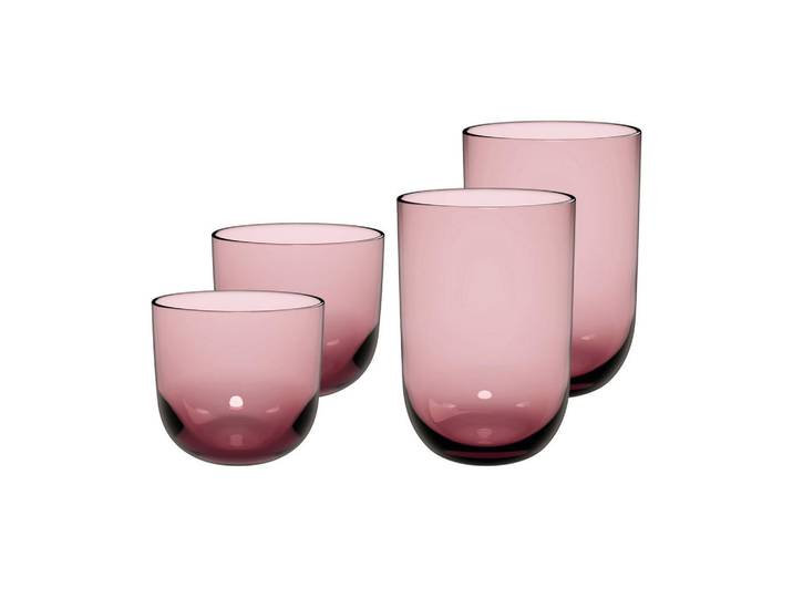 like.Villeroy & Boch Trinkgläser Like Glass Grape 4-tlg., Pink, Gläser, Trinkgläser
