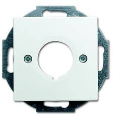 Busch-Jaeger Abdeckung Abdeckung Weiß, Reinweiß (RAL 9010) 2CKA001724A4344 1 St.