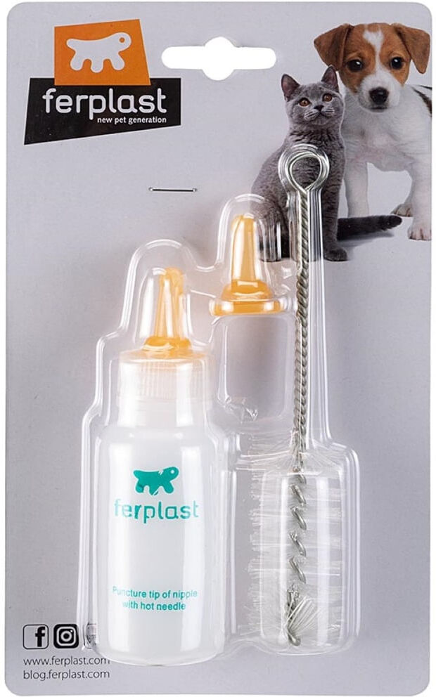 FERPLAST Biberon per Puppy e Kitten 50ML