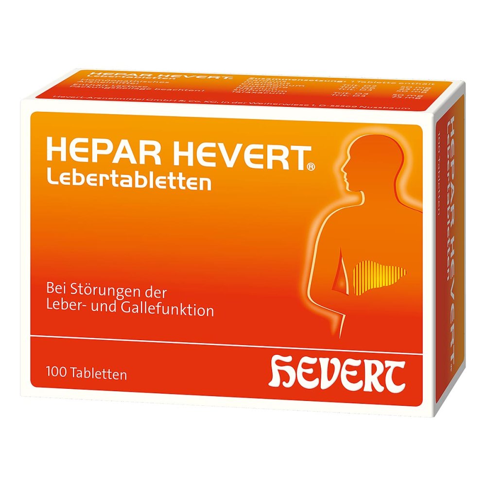 Hevert-Arzneimittel GmbH & Co. KG Hepar Hevert Lebertabletten 13863263