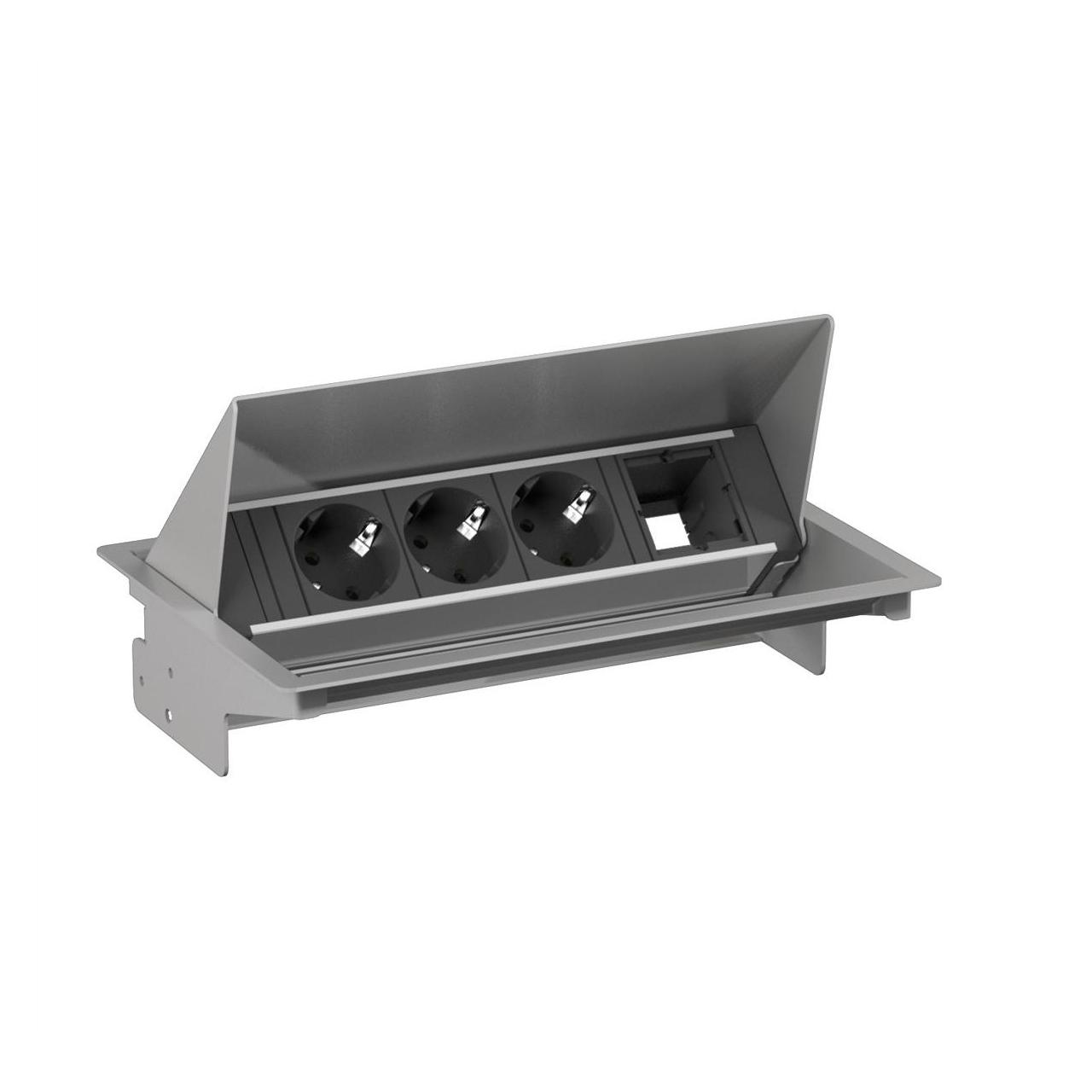 Bachmann CONEO Set 3xCEE7/3 1xCM Power (3x, CEE 7/3) (900.400)