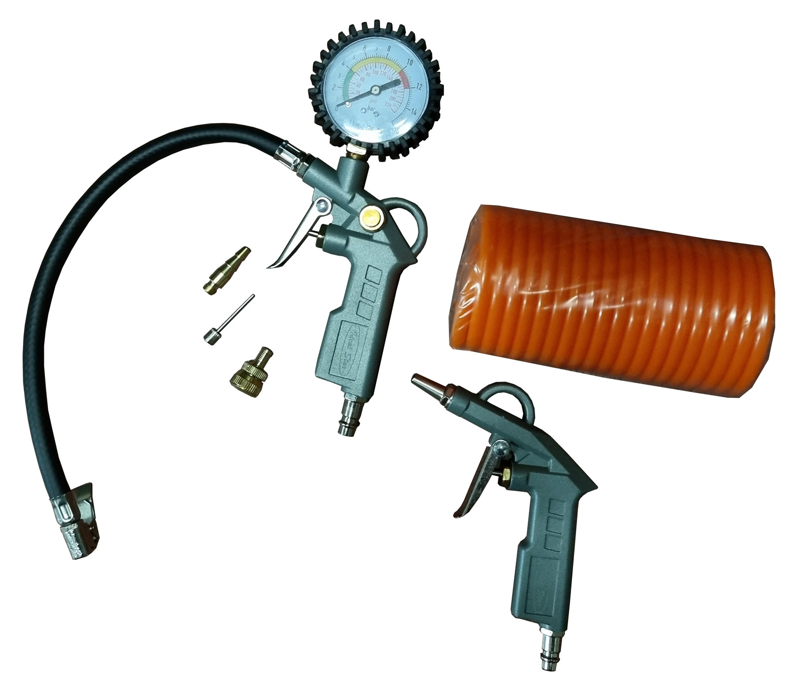 Cardinale 6-delige accessoire-set voor compressor