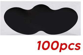Uplifted Finds Black Pig Nose Stick Bamboo Charcoal Blackhead Remover Pore Cleaning Acne Treatment Strip black 100 Pcs 10 Bag
