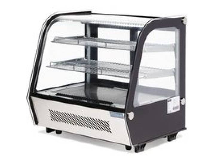 Vitrine de Comptoir Réfrigérée Série G Noire - 160 L - Polar