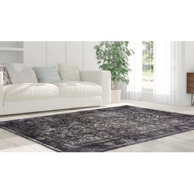 Teppich ARTE ESPINA "Vintage 8404" Gr. 6, grau, B:200cm H:9mm L:290cm, Polyester, Teppiche, Teppich, Wohnzimmer