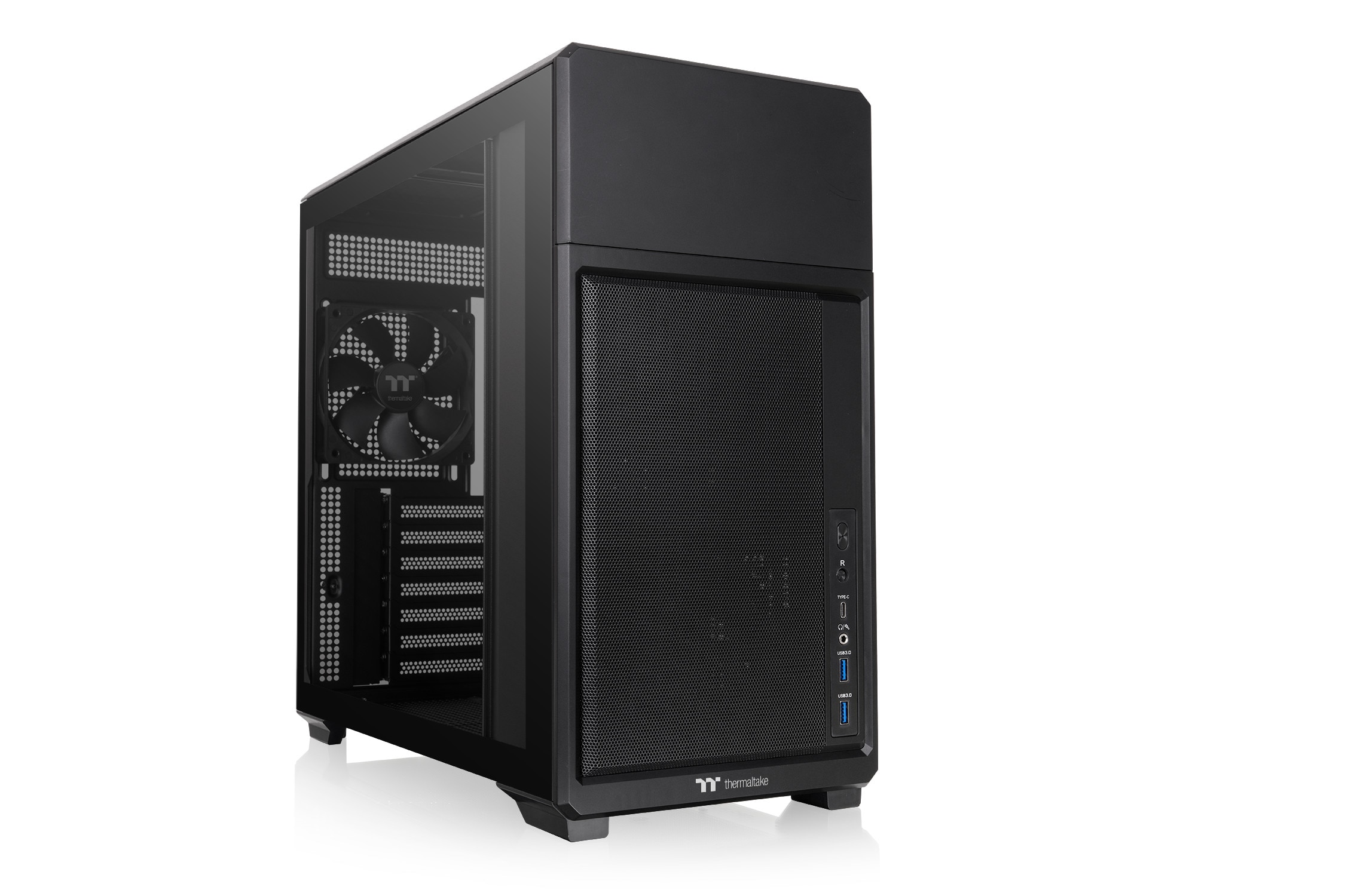 THERMALTAKE TR300 TG Mid Tower Gehäuse black CA-11M-00M1WN-00