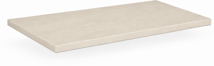 B2B Partner Tischplatte 1600 x 800 x 25 mm, Eiche natur