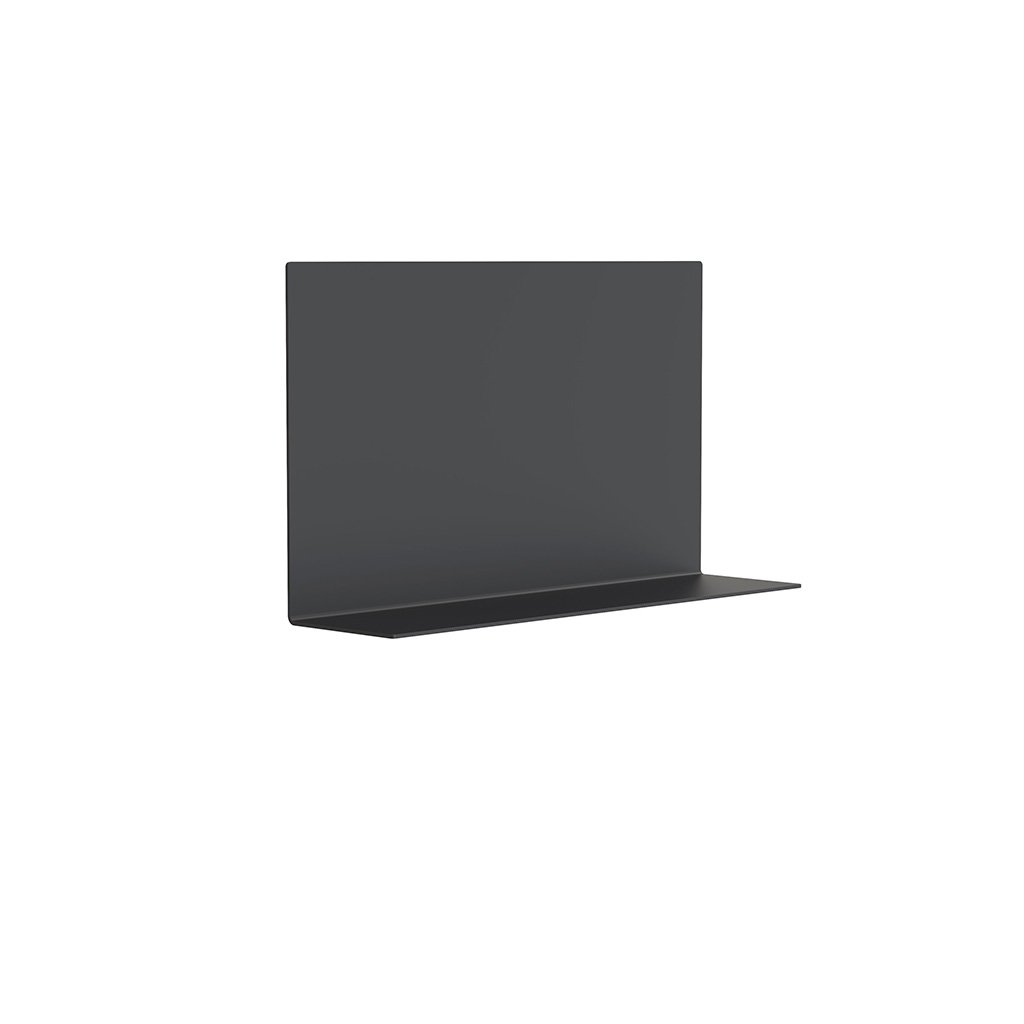 Frost Unu 4029 Wandregal (H 35 x T 15 x L 60cm) (schwarz) schwarz U4029-B