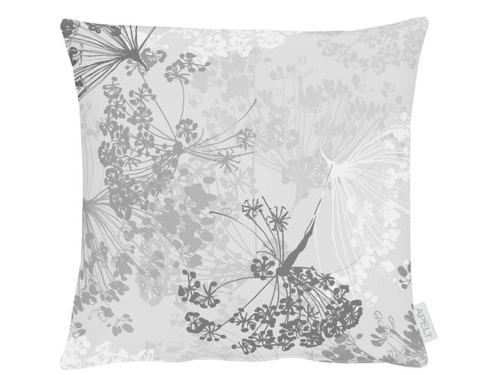 Coussin Automne type D Gris/Gris 40 x 40cm Tissu mélangé