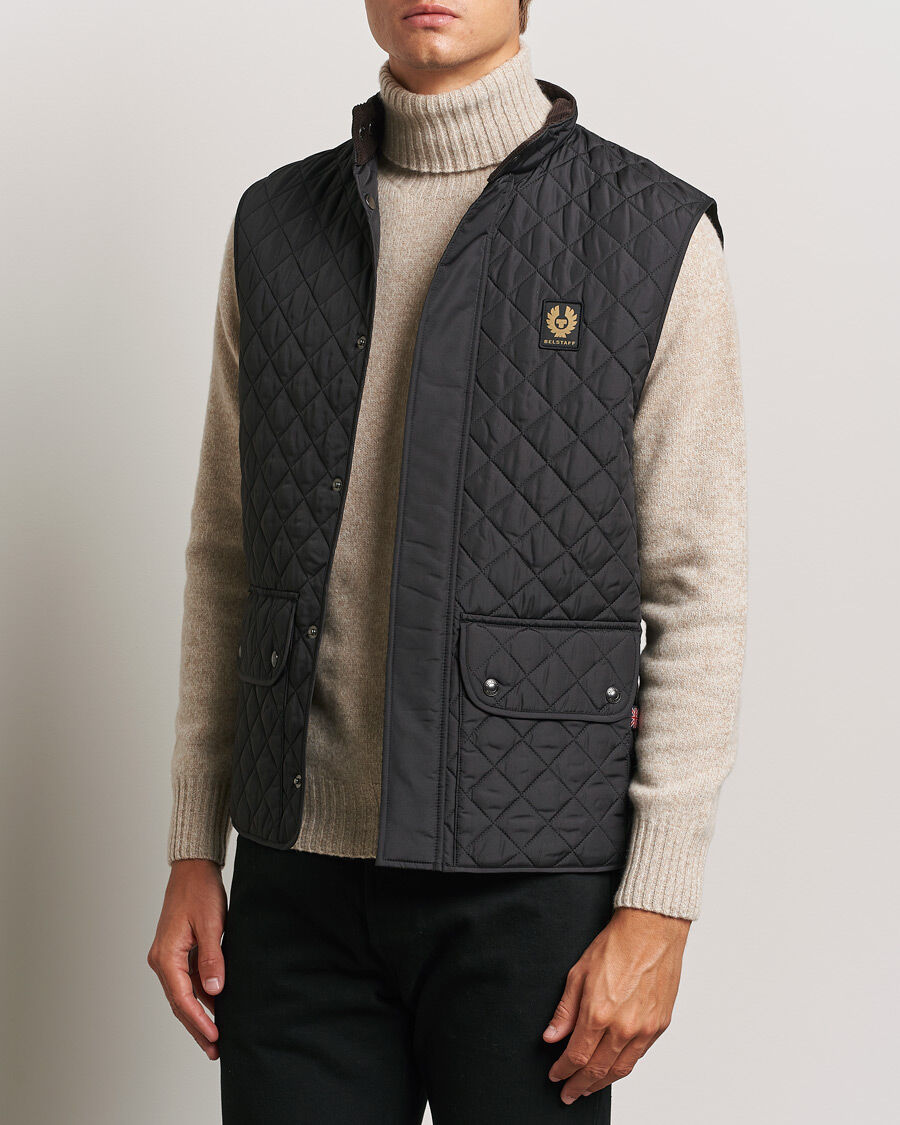 Belstaff Icon Gilet Black men 48 Sort