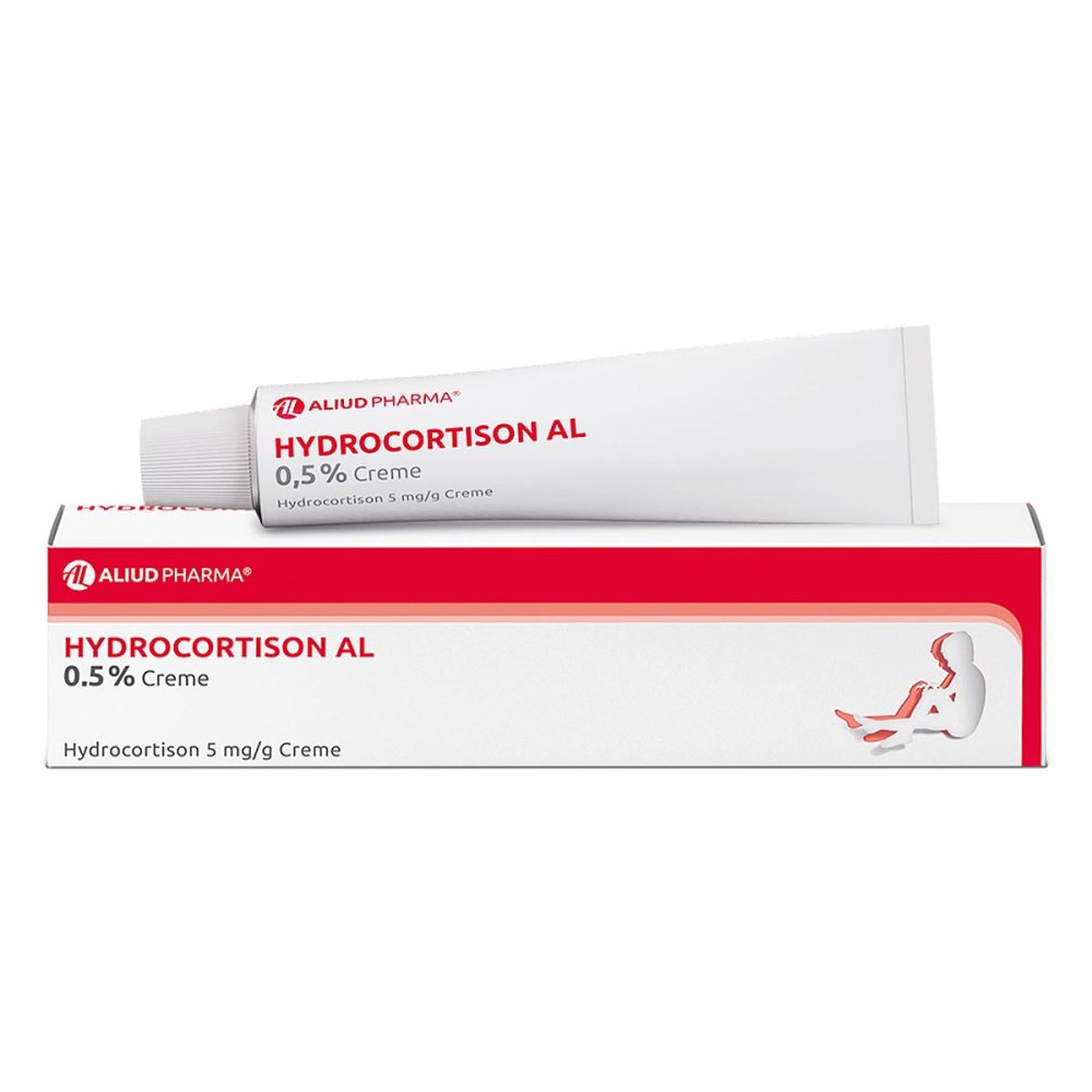 ALIUD Pharma GmbH Hydrocortison AL 0,5 % Creme bei allergischen Hauterkrankungen 14372260