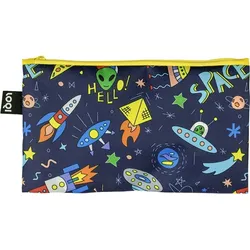 Zip Pocket Artist Space Ufo Unterarmtasche mini recycelt
