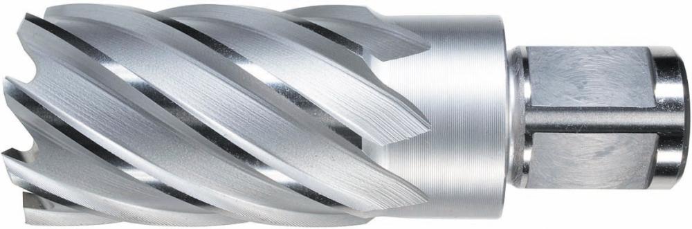Alfra Kernbohrer HSS, Oberfläche blank, 50 mm Schnitttiefe