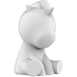 Bigben Lumin'Us Einhorn (8 h), Bluetooth Lautsprecher, Weiss