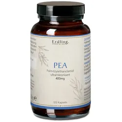 PEA Palmitoylethanolamid 99,23% vegan Kaps.Erdling 120 St