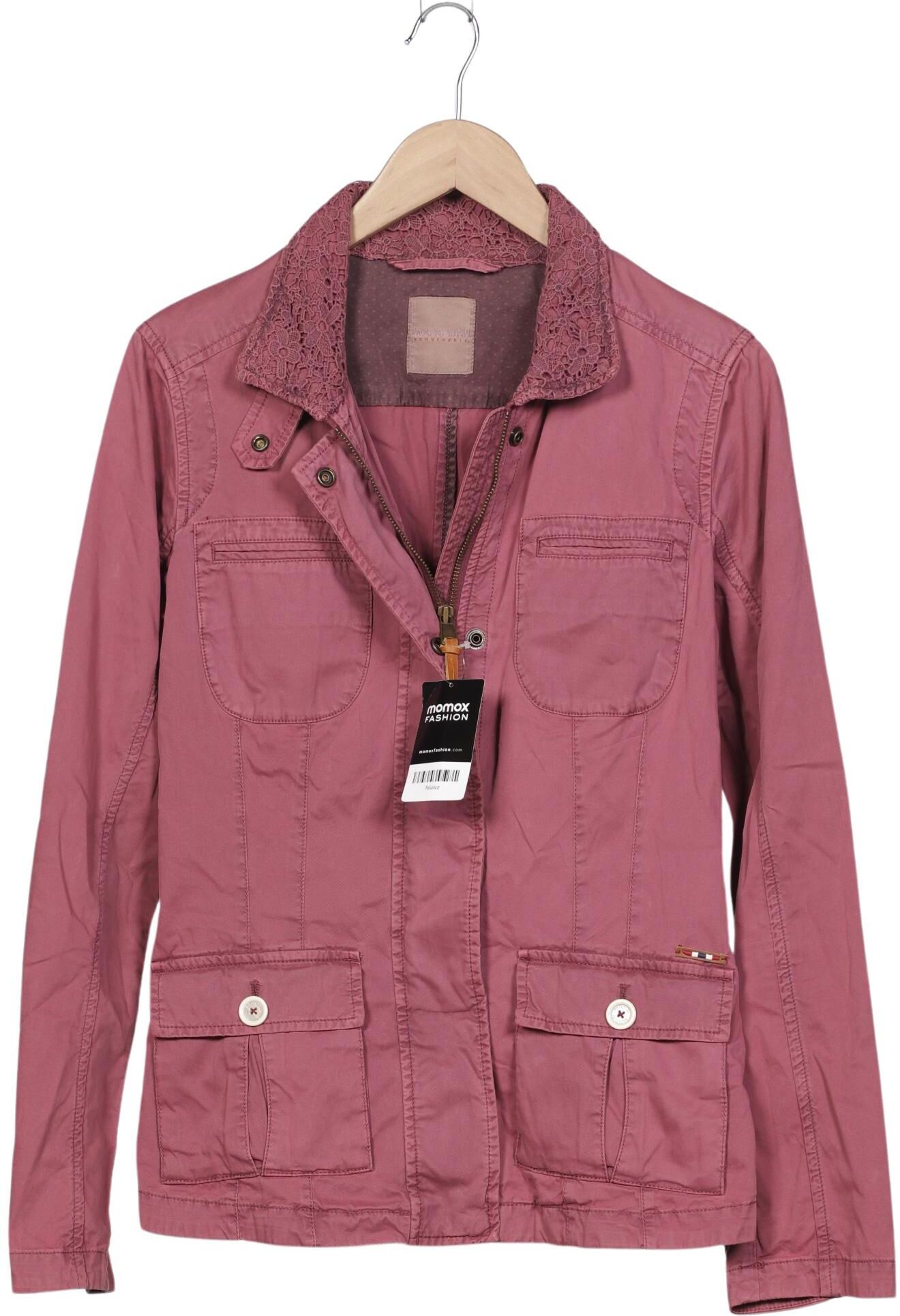 Napapijri Damen Jacke, Pink, Gr. L, Baumwolle - Second Hand