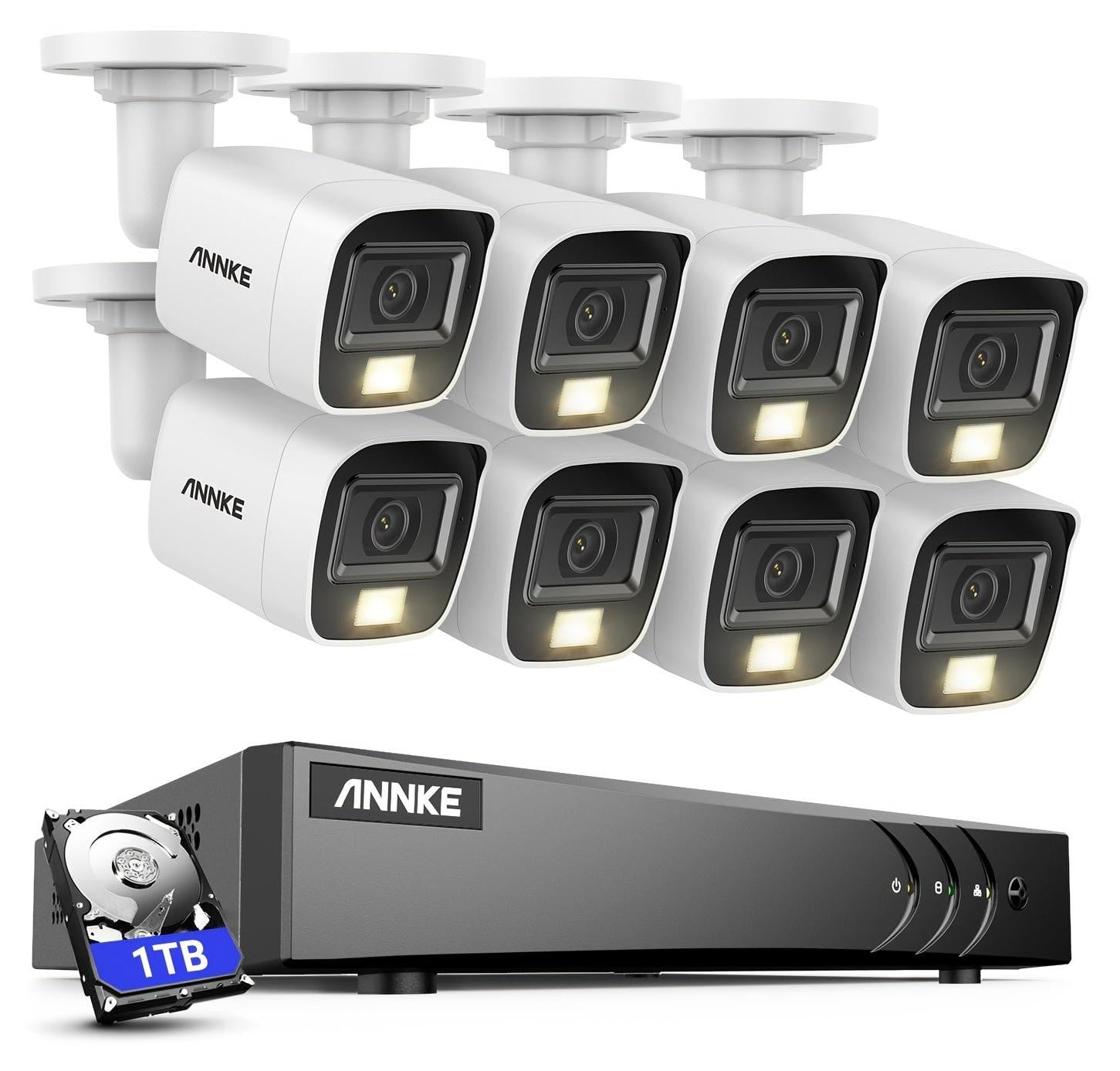 Selius 3K CCTV Bewakingscamera Set met Dome Camera