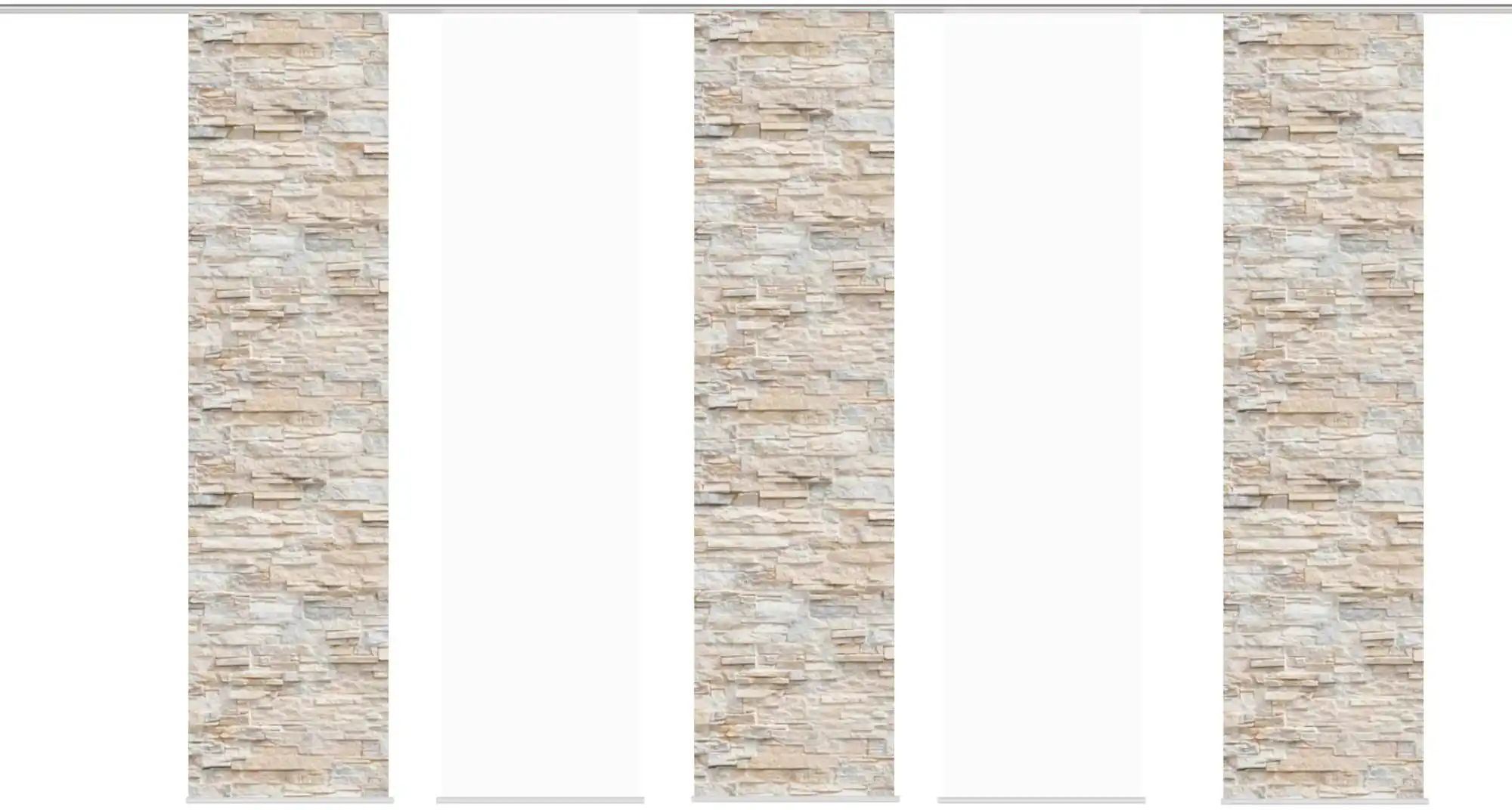 HOME Wohnideen Schiebevorhang   ¦ beige ¦ Maße (cm): B: 60