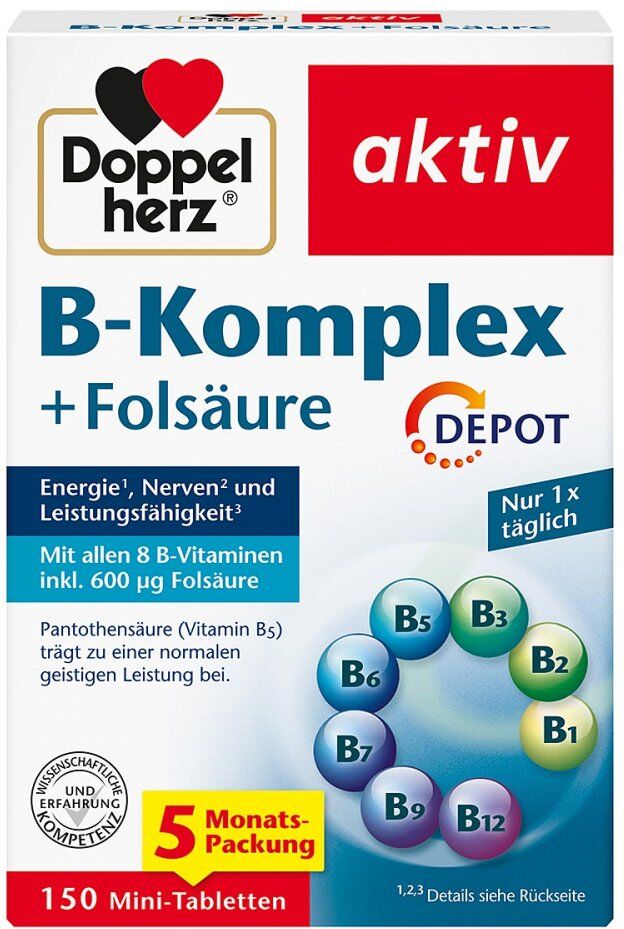 Doppelherz B-komplex+folsäure Tabletten