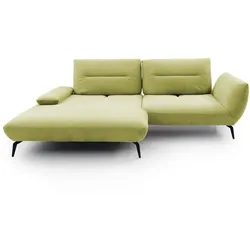 Ecksofa Payton Stoff Grün