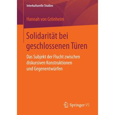 Solidarität bei geschlossenen Türen, Taschenbuch von Hannah Grönheim, Springer Fachmedien Wiesbaden GmbH, 978-3-658-19711-7