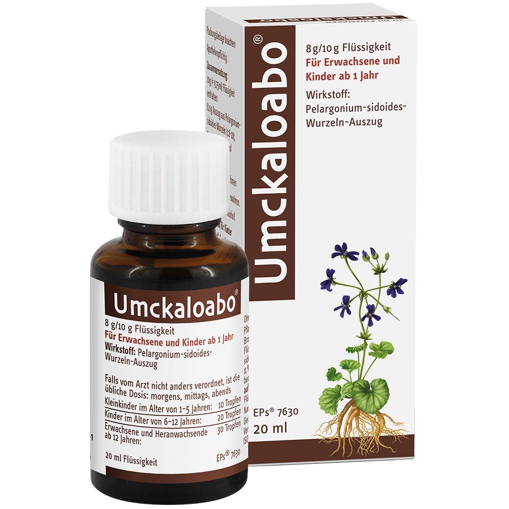 Umckaloabo flüssig 20 ml Flüssigkeit