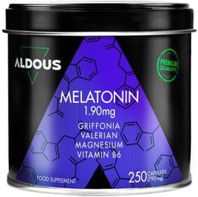 Aldous Melatonina 1,9 mg 250 Caps