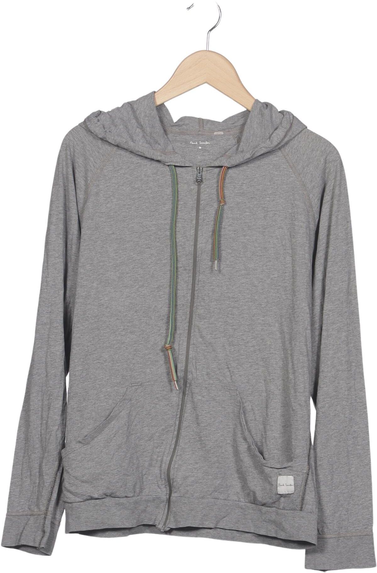 Paul Smith Herren Kapuzenpullover, Grau, Gr. M, Baumwolle - Second Hand