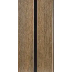 Fiberdeck WPC WEO60 Teak Cladding 33x170mm D Klasse Deckmaß 140 mm, 290 cm