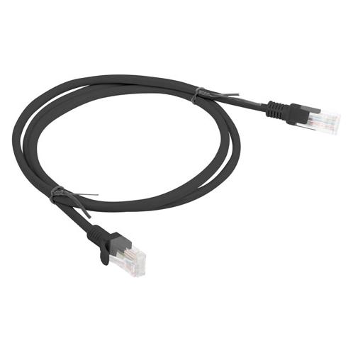 Lanberg Patchkabel UTP PCU5-10CC-0100-BK (RJ45 (U/UTP, CAT5e, 1 m) (PCU5-10CC-0100-BK)
