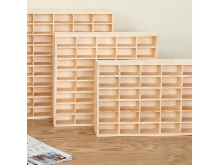 Étagère murale de rangement multi-grilles pour voitures miniatures, présentoir multi-niveaux pour modèles de voitures et figurines, pour collection à domicile