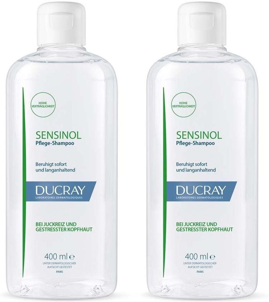 Ducray Sensinol Pflege-Shampoo bei Juckreiz x2 2x400 ml Shampoo