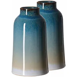 VASEN Leria blau 20 cm 2er Set