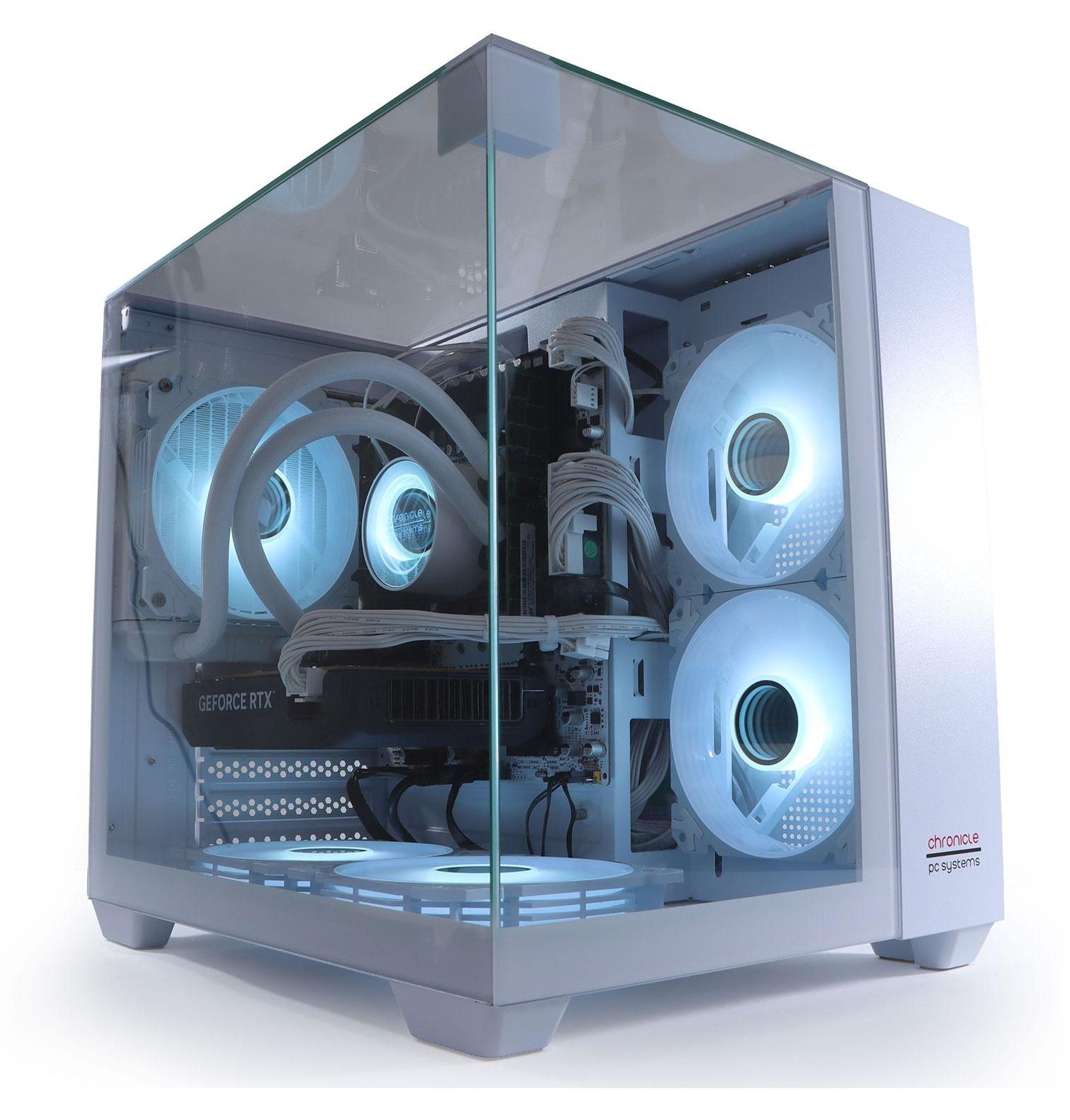 GAMING PC TRIORAMA 12 Kerner RTX 5060 64GB RAM 1TB SSD Wasserkühlung Weiß