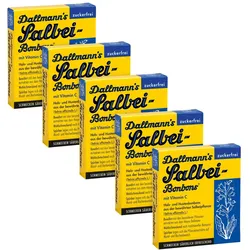 Dallmann s Salbeibonbons zuckerfrei 5X20 St