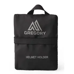 Gregory Packable Helmet Holder - STK - Obsidian Black