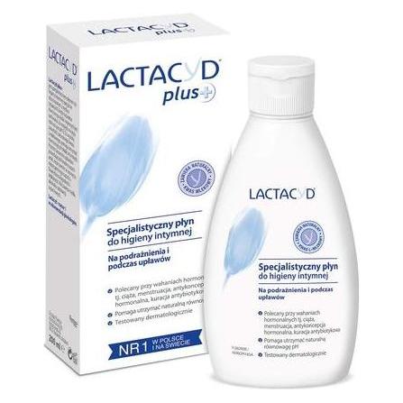 Lactacyd Plus gynäkologische Flüssigkeit für die Intimhygiene 200ml (Intimwaschlotion, 200 ml) (672815)