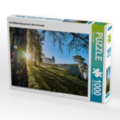 CALVENDO Puzzle Die Willibaldsburg hoch über Eichstätt | 1000 Teile Lege-Größe 64x48cm Foto-Puzzle für glückliche Stunden