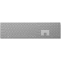 Microsoft Surface Keyboard 2nd Edition, grau, mit Copilot-Taste, Bluetooth, DE