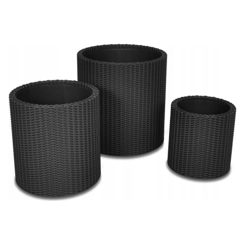 Keter Terrassen-Blumentopfset (43.40 x 44.30 cm) (230217)
