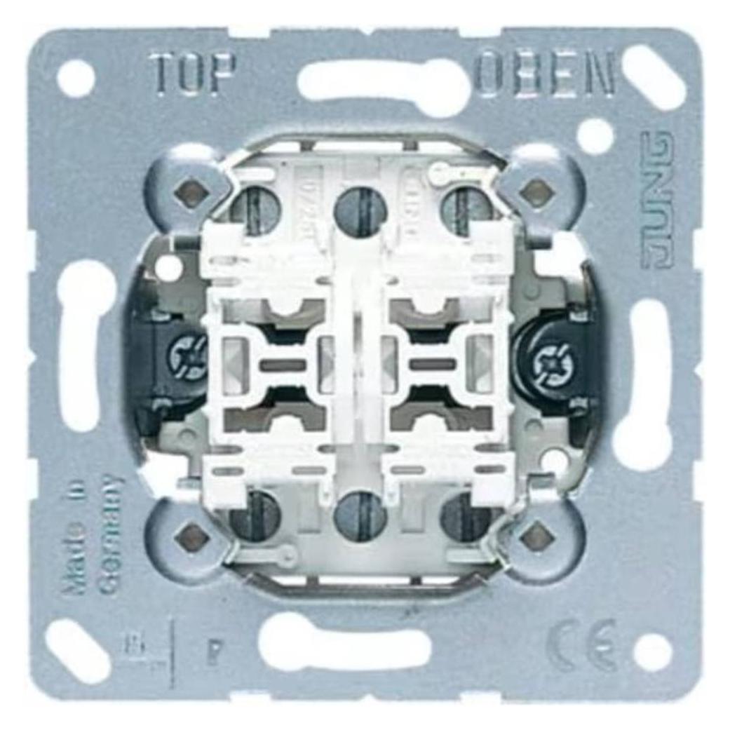 JUNG Doppel-Taster 10AX 250V 2Wechsler (539U)