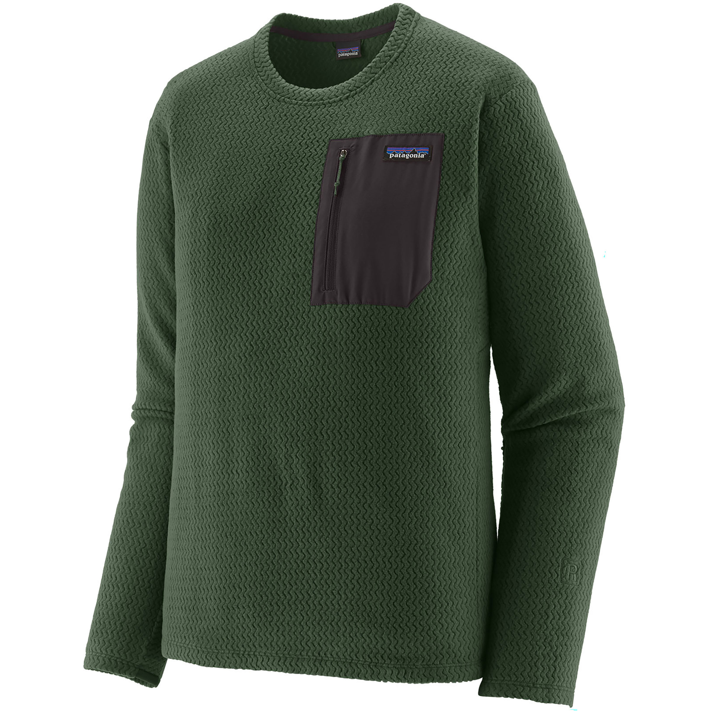 Patagonia R1 Air Crew Herren Pullover gruen Größe XL Trekking Atmungsaktiv