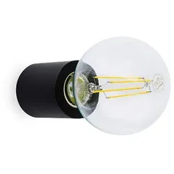 Faro Wandleuchte TEN 70 1xE27, IP20, schwarz matt FAR-62151