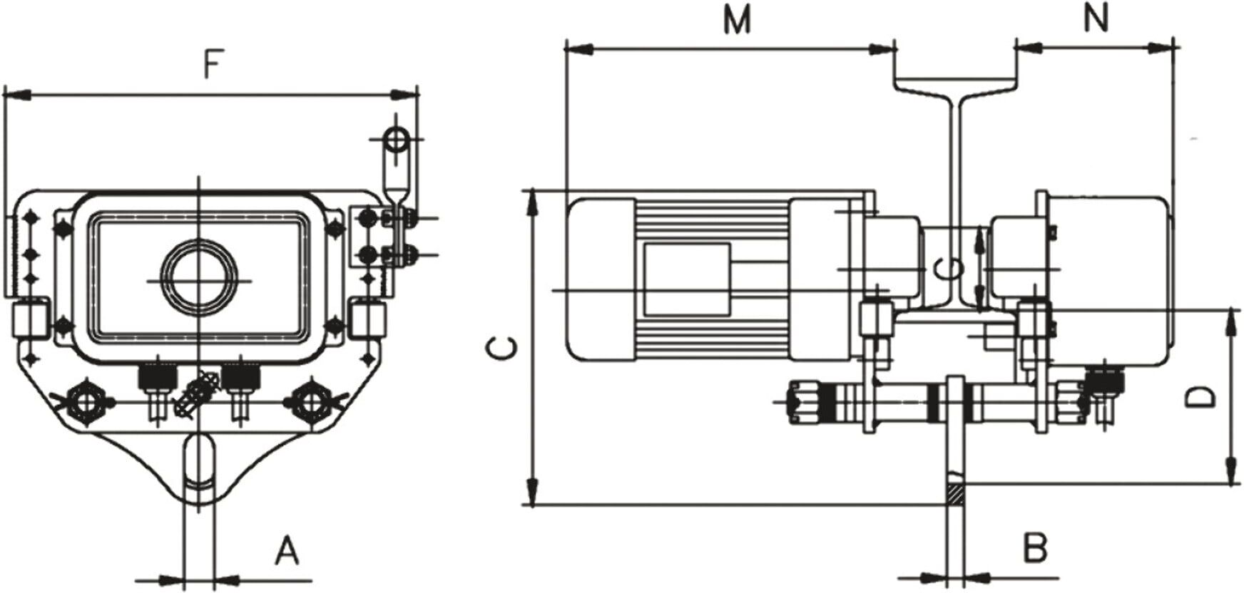 Unicraft Elektrofahrwerk EFW 2-1 (6194320)