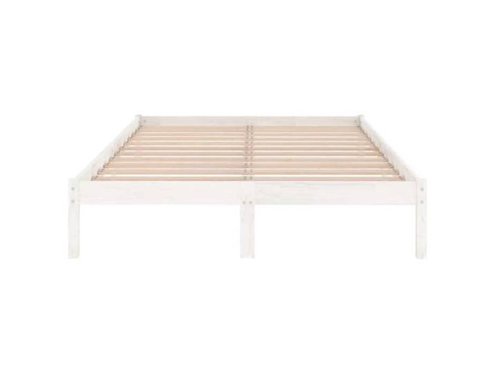Magnifique Cadre de lit sans matelas blanc bois massif - design polyvalent - pour maison - Blanc 19.22 kg 2026_862864