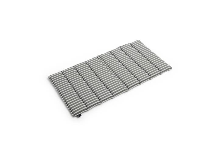 HAY Coussin d’assise Terrazza Folding Grey bold stripe, 82x40 cm