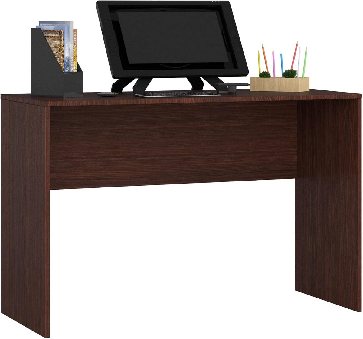 Stevig computerbureau voor thuiswerkplek, Breedte: 120 cm