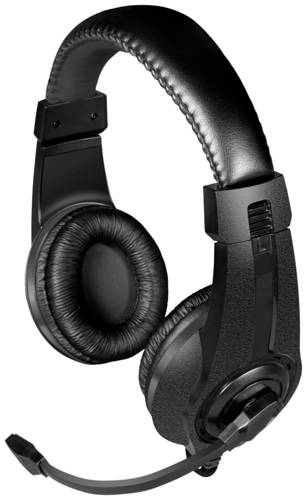 SpeedLink LEGATOS Over Ear Headset kabelgebunden Stereo Schwarz Headset Gaming