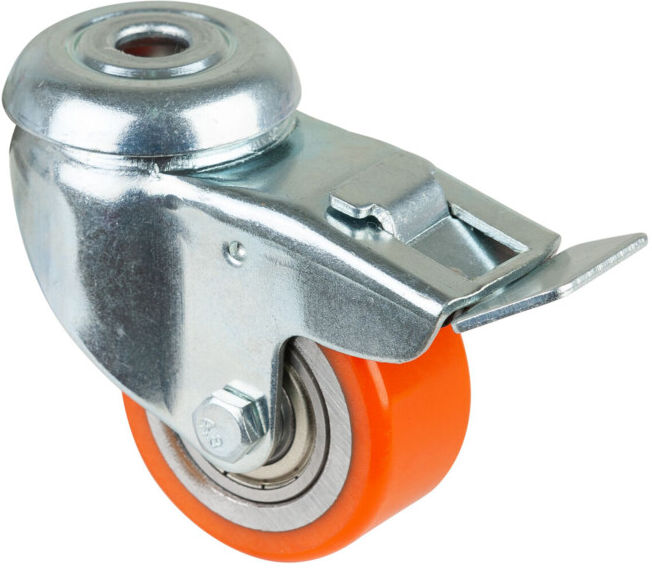 Roulette compacte A621.C10.050 Roulette pivotante avec frein BS Rollen (A621.C10.050)